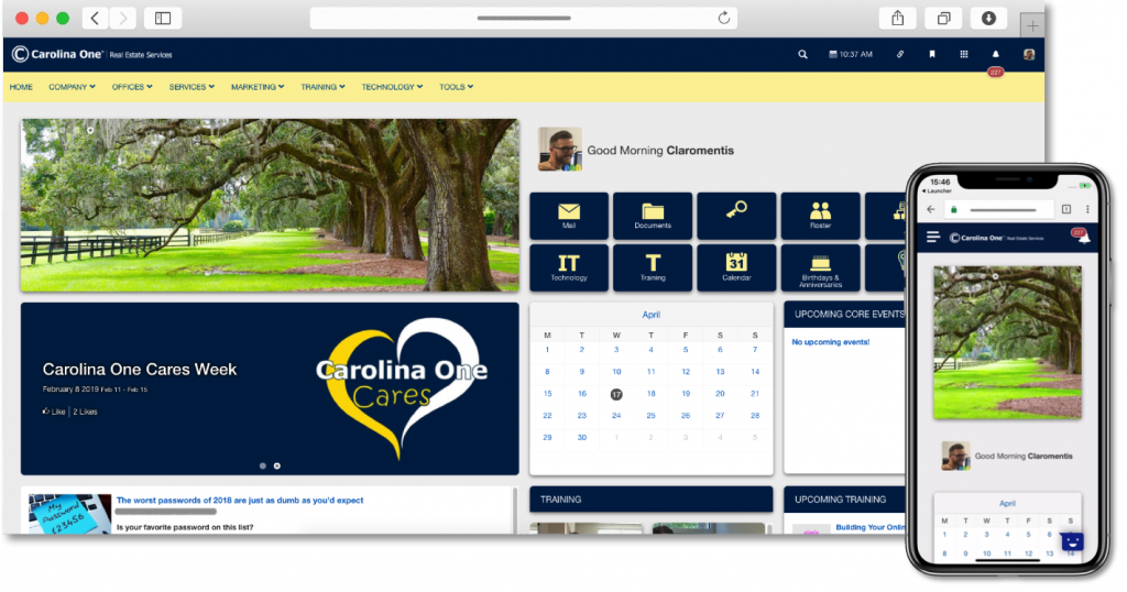 Carolina-One-Intranet-and