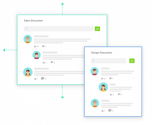 Enterprise social networking app