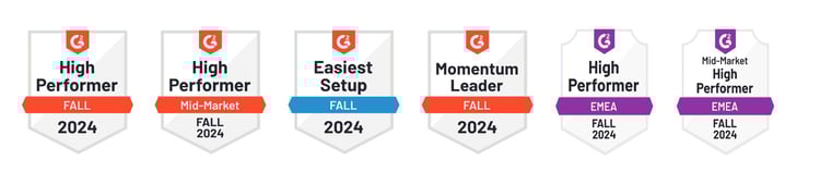 G2 Badges Fall 2024
