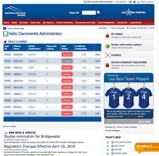 bridgewater bank portal
