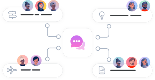 illustration-communication-app-with-different-topics
